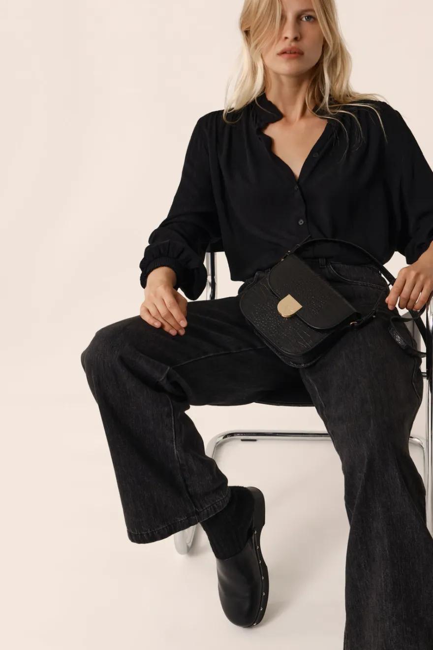 Discount Des Petit Hauts Blouse Rafezon NOIR