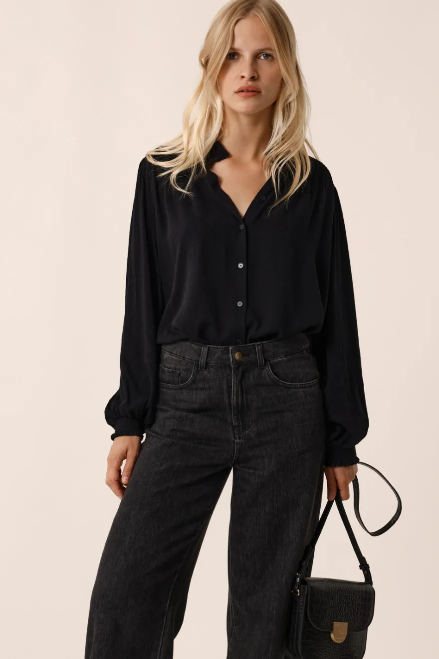Discount Des Petit Hauts Blouse Rafezon NOIR