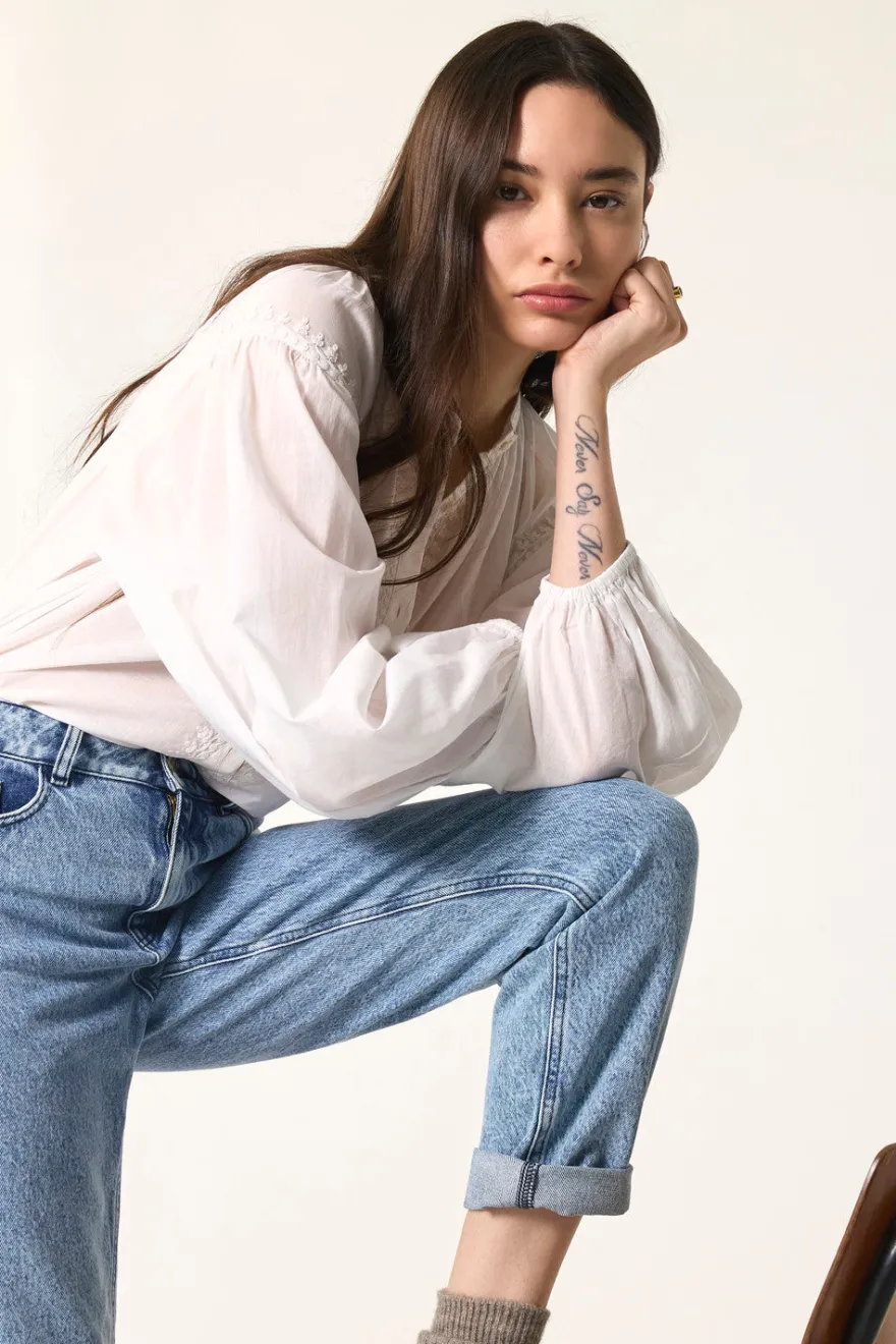 Discount Des Petit Hauts Blouse Renee ECRU