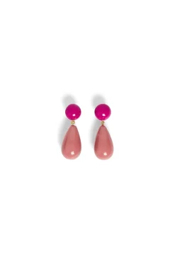 Des Petit Hauts Boucles D'Oreilles Gilia LUPIN/COMPOTE
