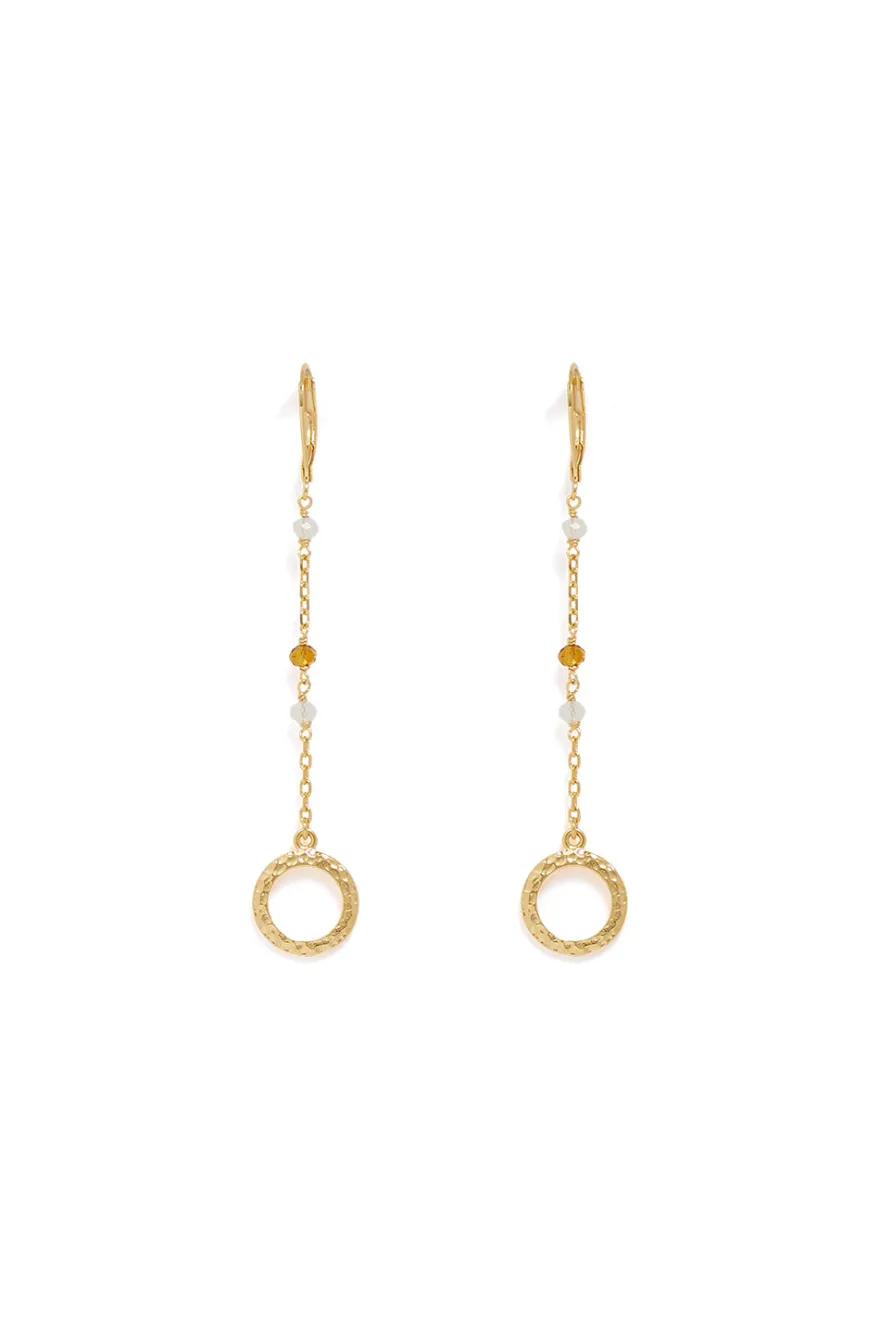New Des Petit Hauts Boucles D'Oreilles Mercure OR/SOUFFLE/ERABLE