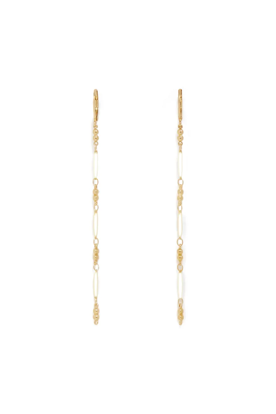 Best Des Petit Hauts Boucles D'Oreilles Moreno ECRU