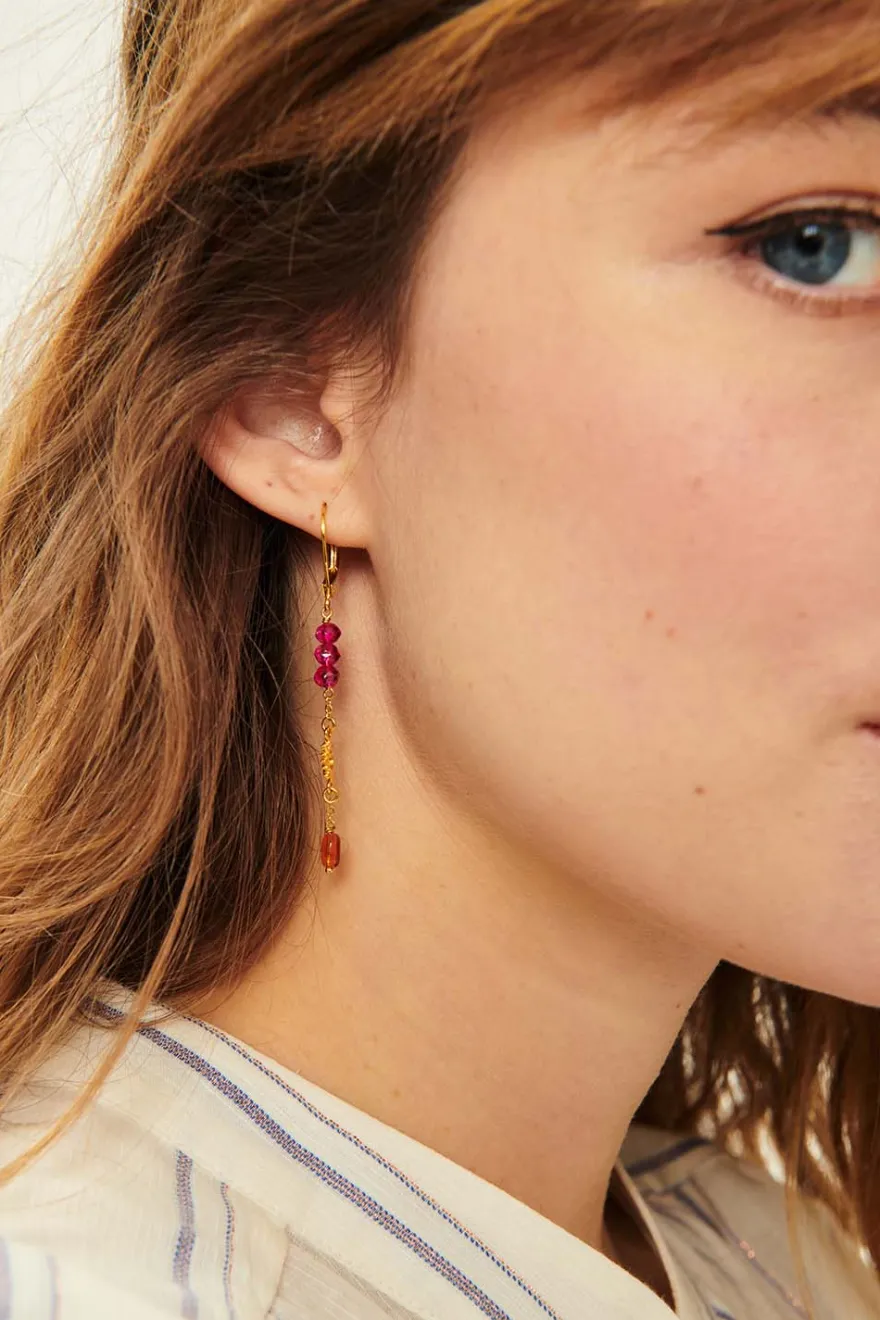Sale Des Petit Hauts Boucles D'Oreilles Patrix SUNSET