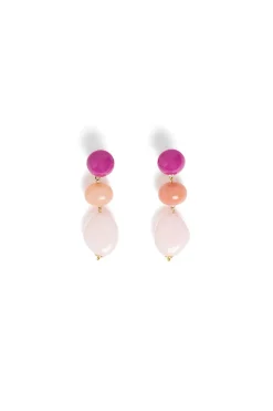 Hot Des Petit Hauts Boucles D'Oreilles Prema LUPIN/COING/POUDRE
