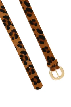 Clearance Des Petit Hauts Ceinture Leontin LEOPARD