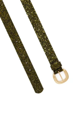 Discount Des Petit Hauts Ceinture Nelma OLIVE