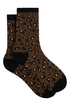 New Des Petit Hauts Chaussettes Waloula LEO KAKI