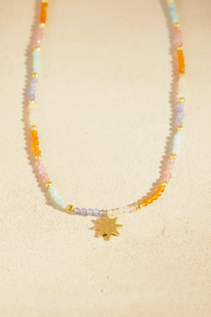 Hot Des Petit Hauts Collier Palmette MULTICO