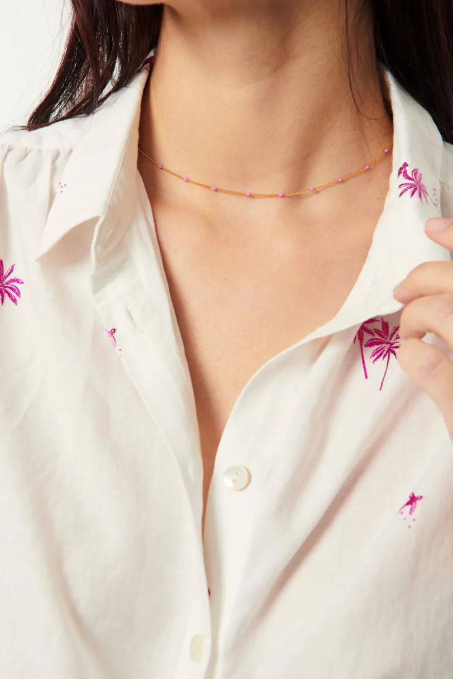 Outlet Des Petit Hauts Collier Palolo SANTAL
