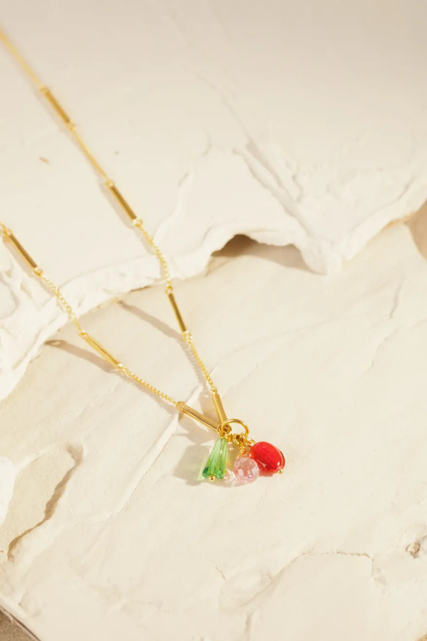 Best Des Petit Hauts Collier Pampille OR/MULTICO