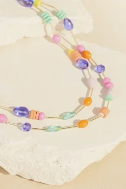 Hot Des Petit Hauts Collier Pemilie MULTICO