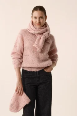 Online Des Petit Hauts Echarpe Ayette BRUME POUDRE