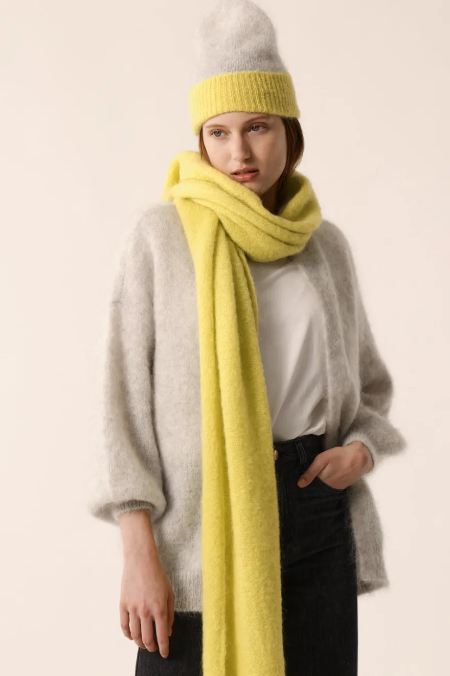 Clearance Des Petit Hauts Gilet Altea GRIS CHINE