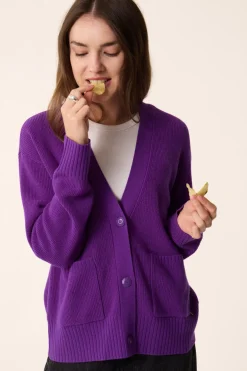 Best Des Petit Hauts Gilet Artimus VIOLETTE