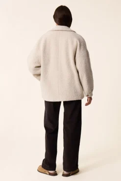 New Des Petit Hauts Manteau Yago CREME