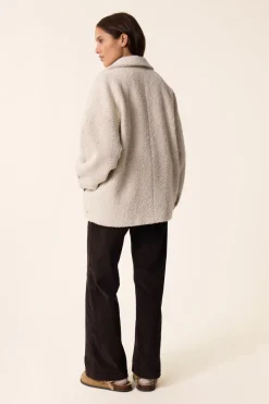 New Des Petit Hauts Manteau Yago CREME