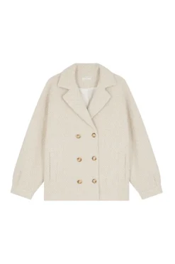 New Des Petit Hauts Manteau Yago CREME