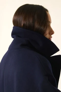 Online Des Petit Hauts Manteau Yasmine MARINE