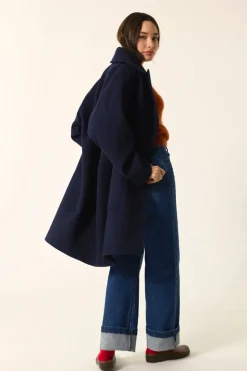 Online Des Petit Hauts Manteau Yasmine MARINE