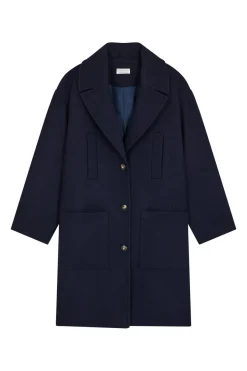 Online Des Petit Hauts Manteau Yasmine MARINE