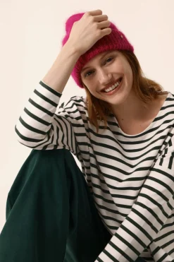 Outlet Des Petit Hauts Marinière Filly ECRU/EPICEA