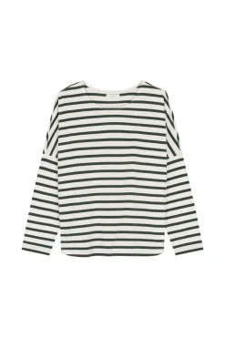 Outlet Des Petit Hauts Marinière Filly ECRU/EPICEA