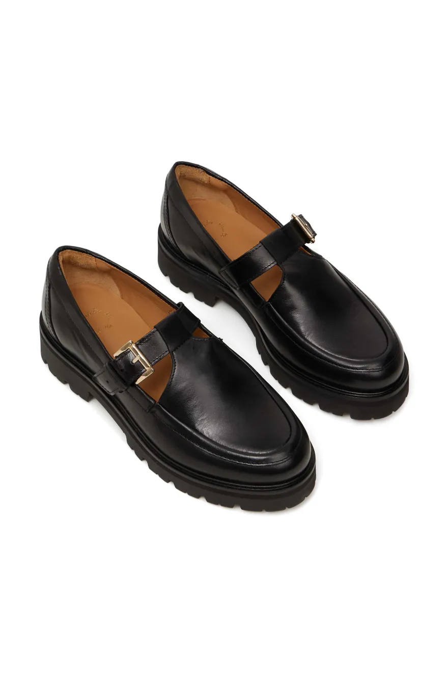 Clearance Des Petit Hauts Mocassins Phany NOIR