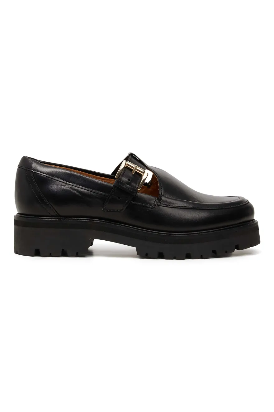 Clearance Des Petit Hauts Mocassins Phany NOIR