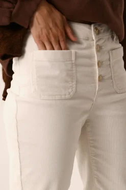 New Des Petit Hauts Pantalon Loumo CREME