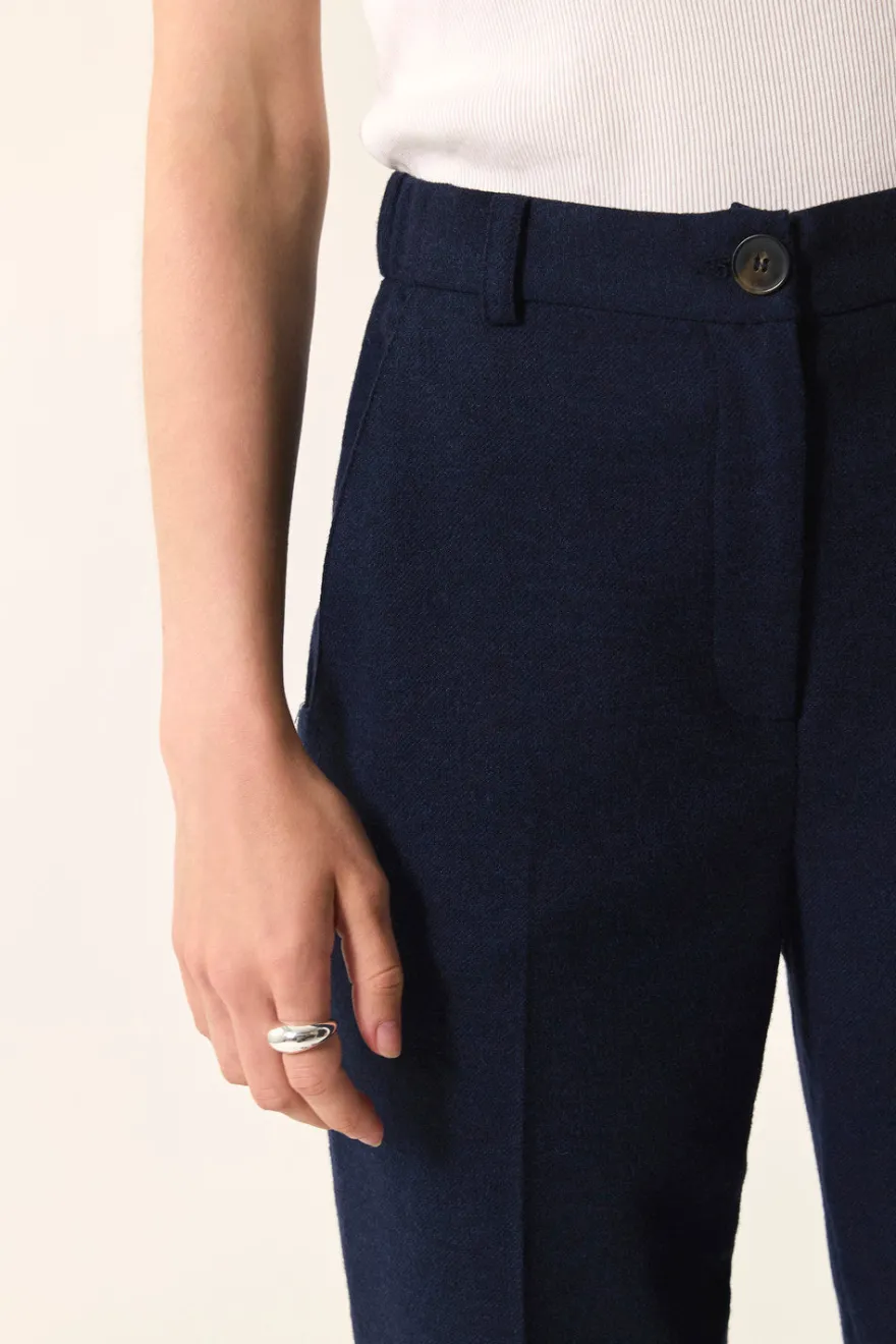 Clearance Des Petit Hauts Pantalon Rostille MARINE