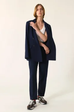 Clearance Des Petit Hauts Pantalon Rostille MARINE