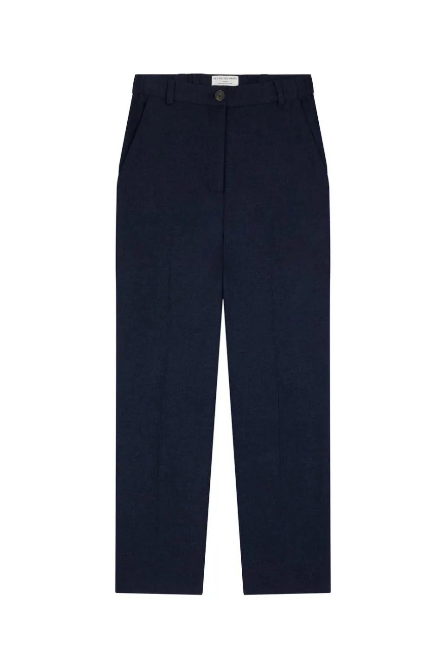 Clearance Des Petit Hauts Pantalon Rostille MARINE