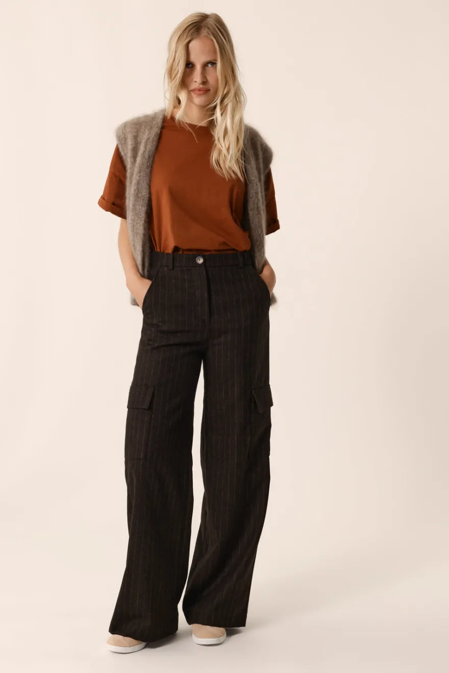 New Des Petit Hauts Pantalon Sable ASALI