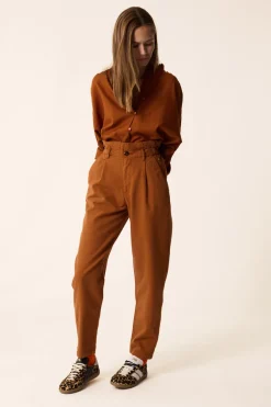 Online Des Petit Hauts Pantalon Santino ECUREUIL