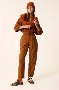 Online Des Petit Hauts Pantalon Santino ECUREUIL