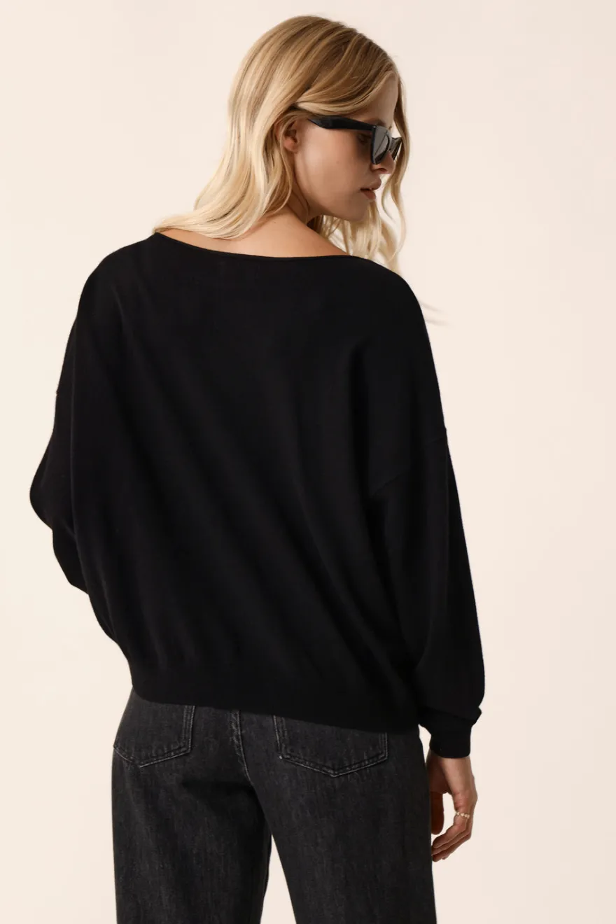 Online Des Petit Hauts Pull Aragone NOIR