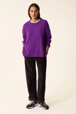 Best Des Petit Hauts Pull Aristou VIOLETTE