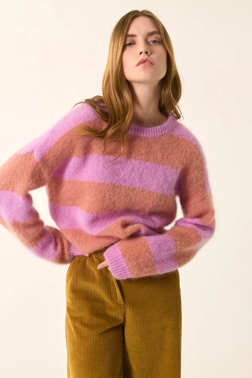 Clearance Des Petit Hauts Pull Banelle BLOSSOM/COING