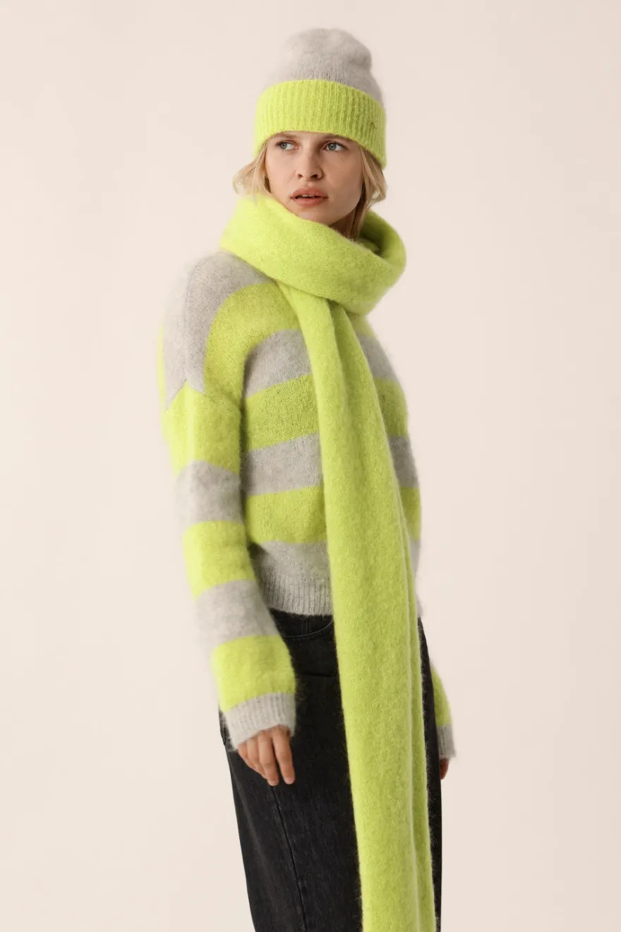 New Des Petit Hauts Pull Banelle GRIS CHINE/LUCIOLE