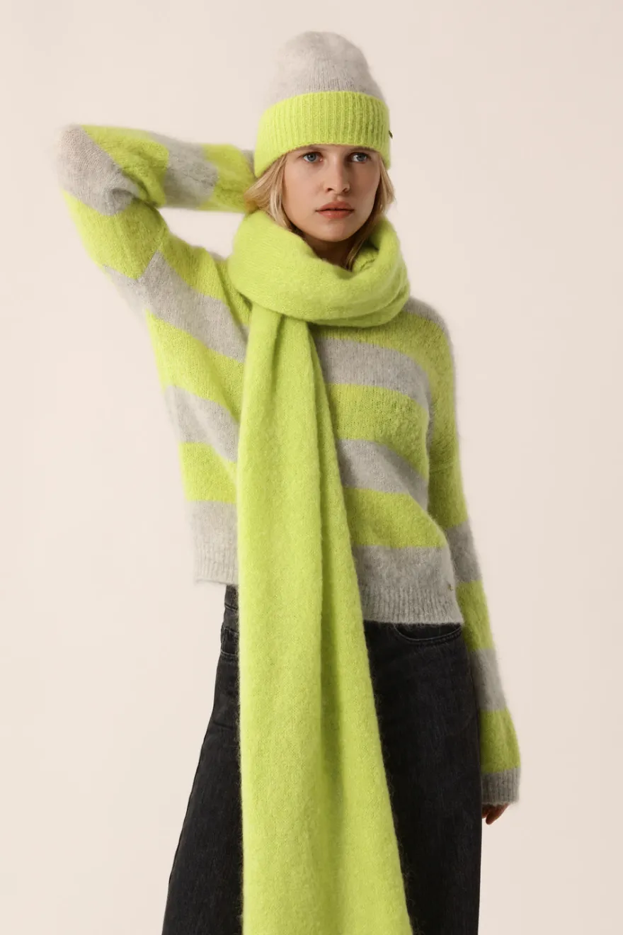 New Des Petit Hauts Pull Banelle GRIS CHINE/LUCIOLE