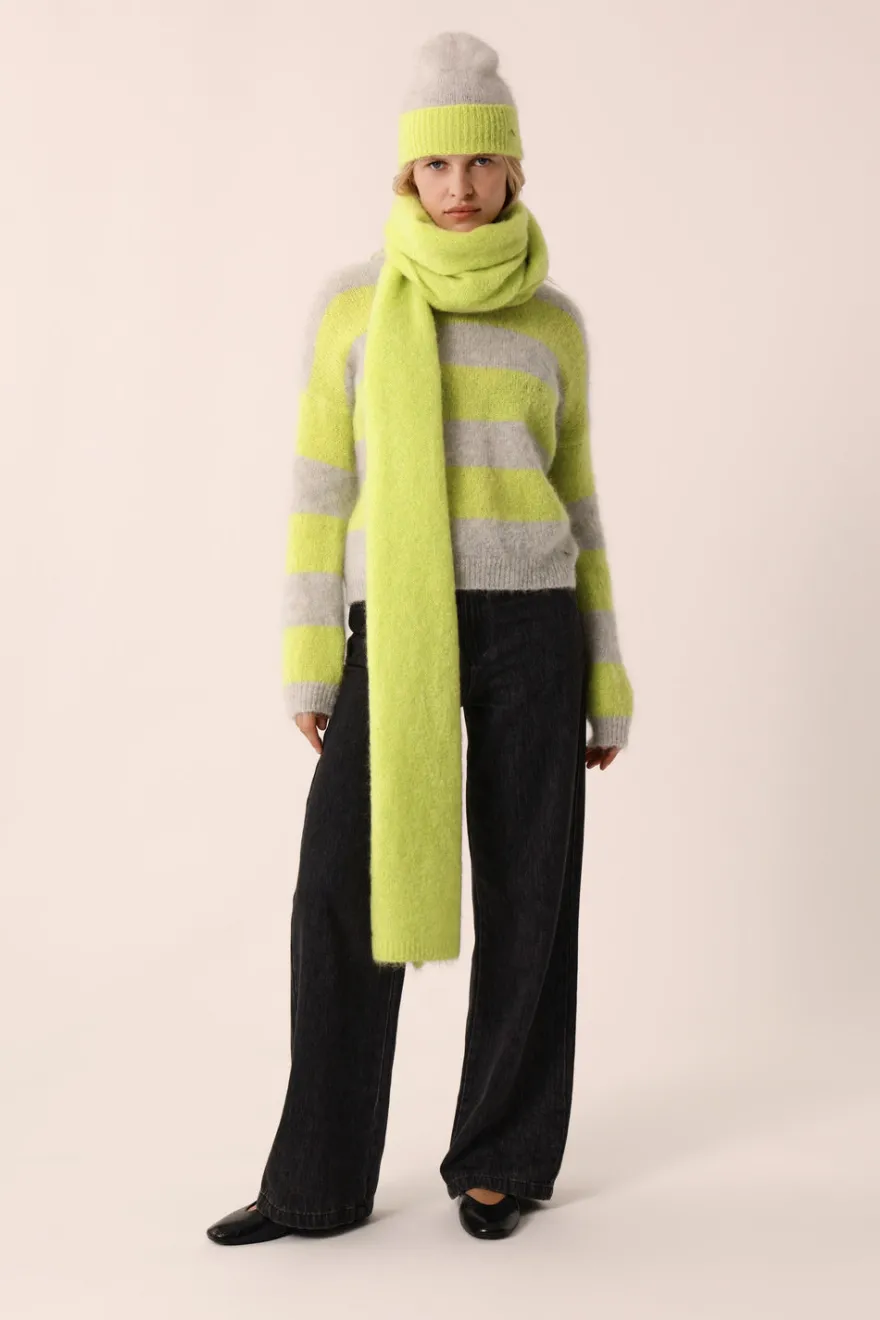 New Des Petit Hauts Pull Banelle GRIS CHINE/LUCIOLE