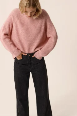 Discount Des Petit Hauts Pull Bergamote POUDRE
