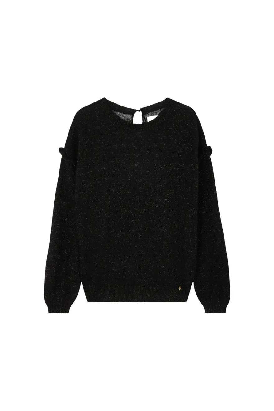 Clearance Des Petit Hauts Pull Bloom NOIR