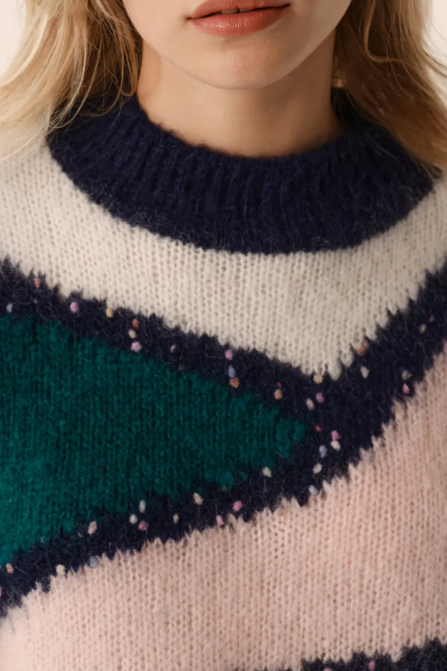 Hot Des Petit Hauts Pull Boubou POMPON