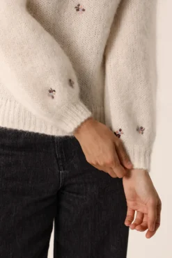 Online Des Petit Hauts Pull Bouda CREME