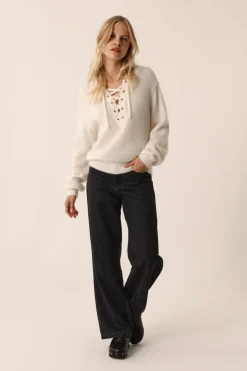 Online Des Petit Hauts Pull Buchette ECRU