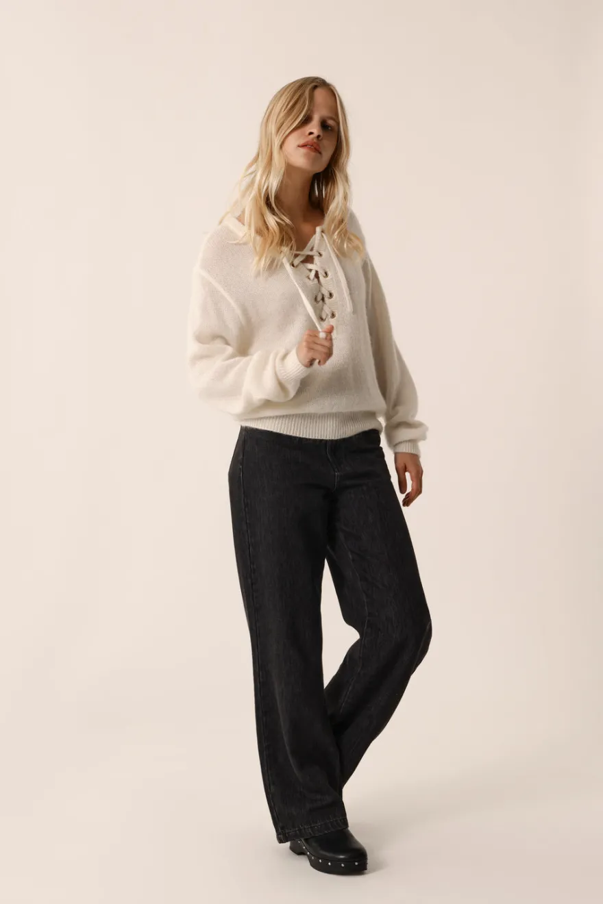 Online Des Petit Hauts Pull Buchette ECRU