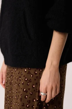 Des Petit Hauts Pull Bulotte NOIR