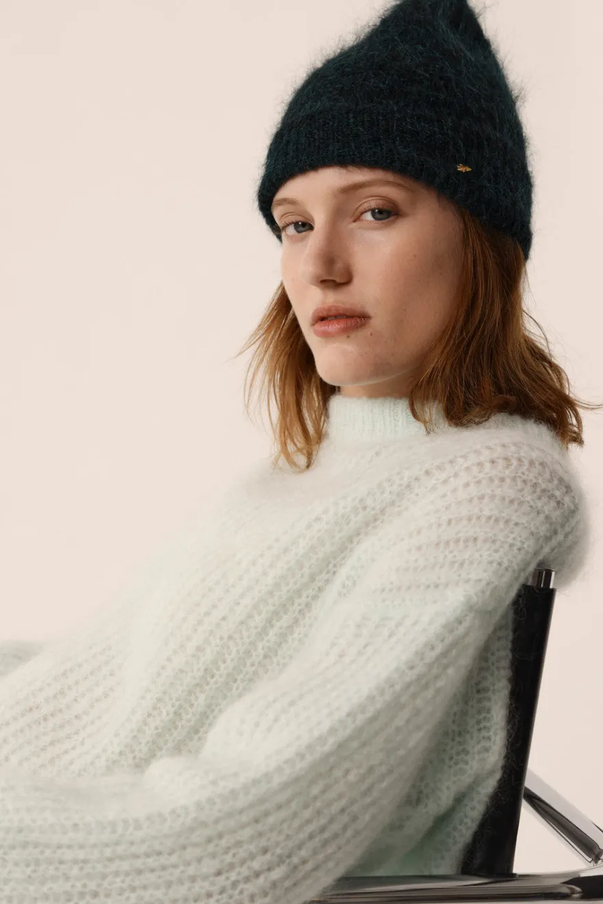 Discount Des Petit Hauts Pull Burma VERT D'EAU