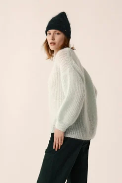 Discount Des Petit Hauts Pull Burma VERT D'EAU